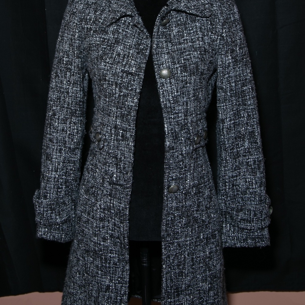 Express tweed textured coat Sz XS